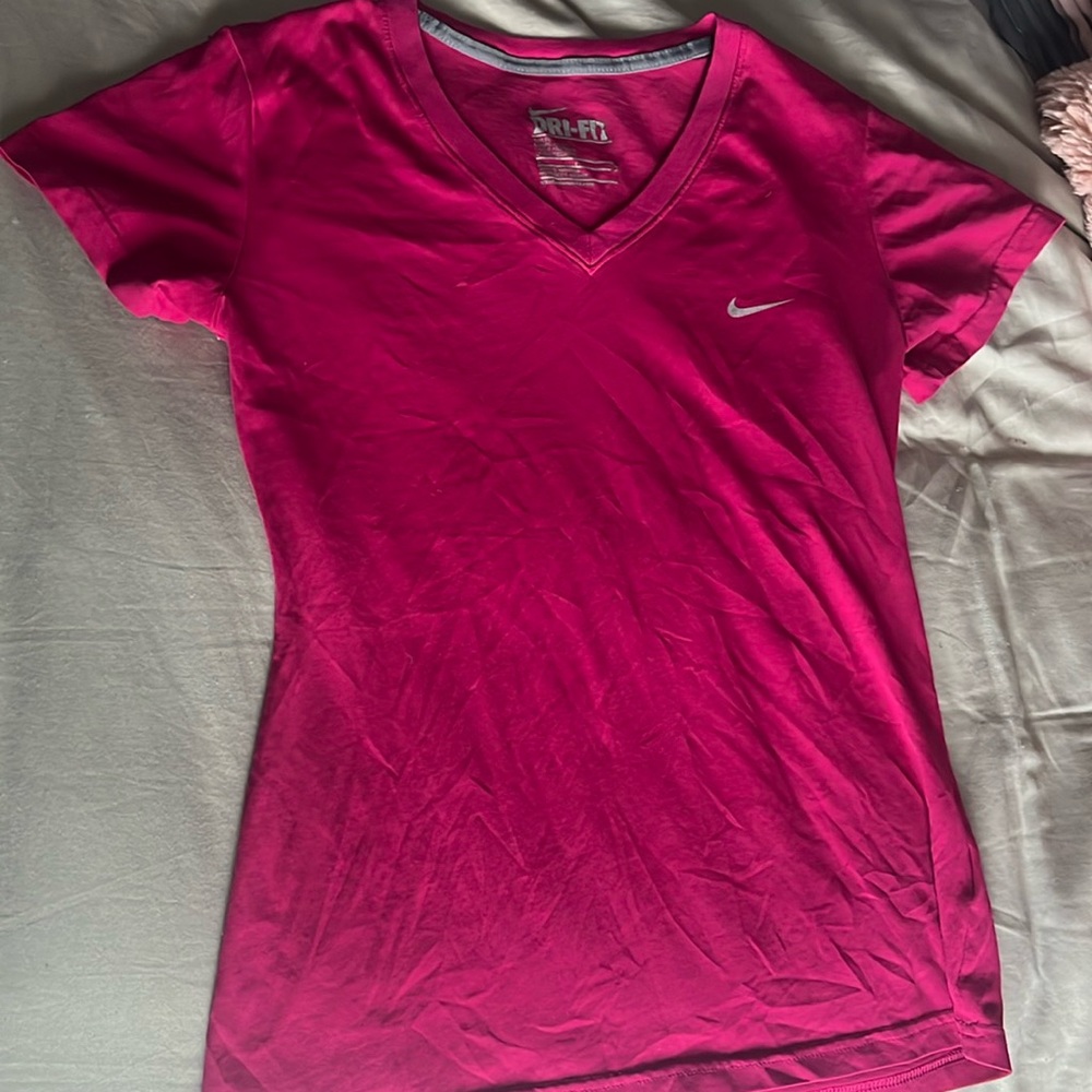 Pink Nike Athletic shirt